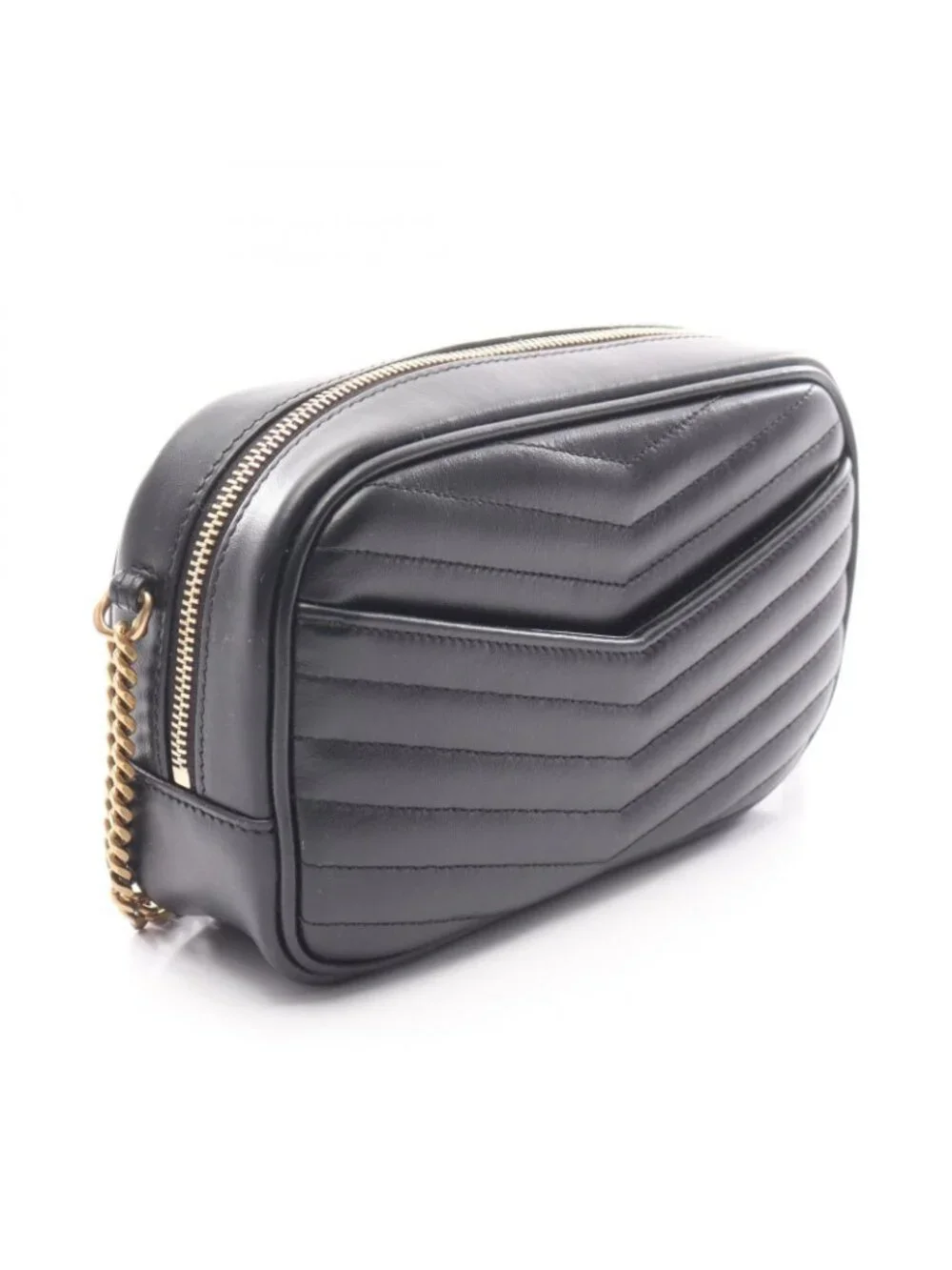 Saint Laurent Paris Shoulder Bag Lou Leather Chain